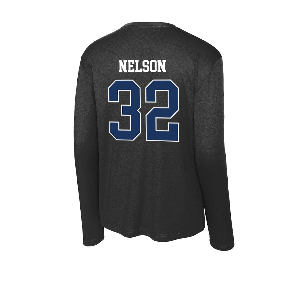 Monmouth - NCAA Football : Rodney Nelson - Activewear Long Sleeve T-Shirt-1