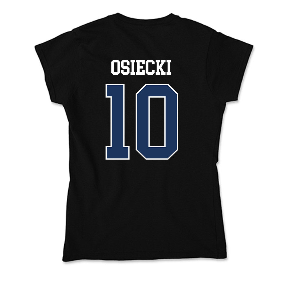 Monmouth - NCAA Men's Soccer : Patrick Osiecki - Soft Style Women’s T-Shirt-1