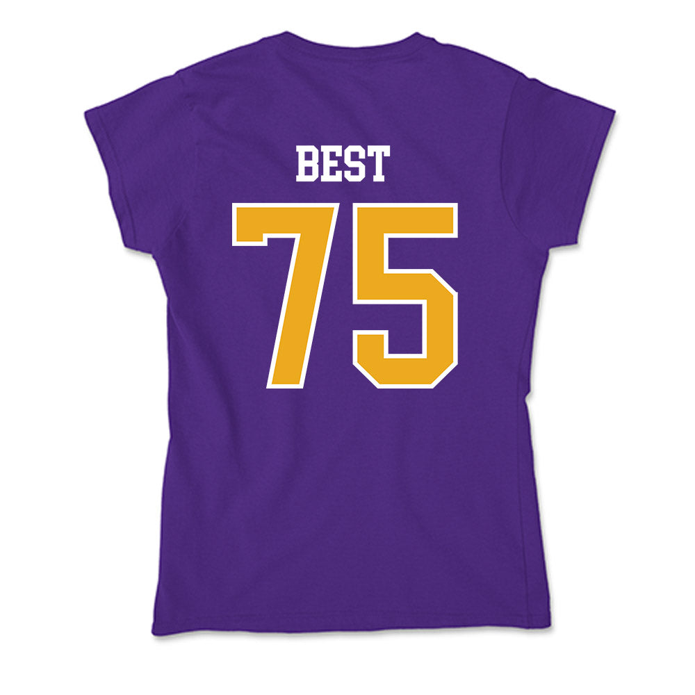 Northern Iowa - NCAA Football : Connor Best - Soft Style Women’s T-Shirt-1