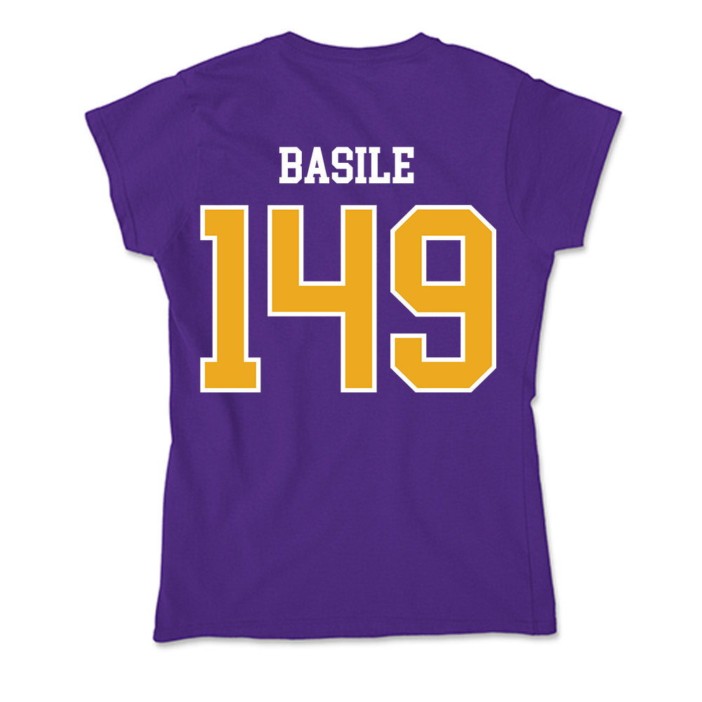 Northern Iowa - NCAA Wrestling : Ethan Basile - Soft Style Women’s T-Shirt-1