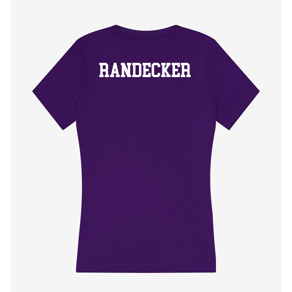 Northern Iowa - NCAA Women's Track & Field : Emma Randecker - Women's V-Neck T-Shirt-1
