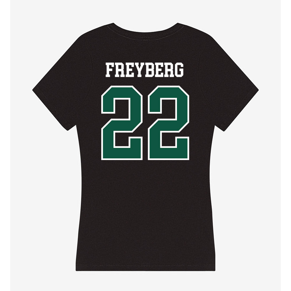 UW Green Bay - NCAA Women's Soccer : Gracie Freyberg - Women's V-Neck T-Shirt-1