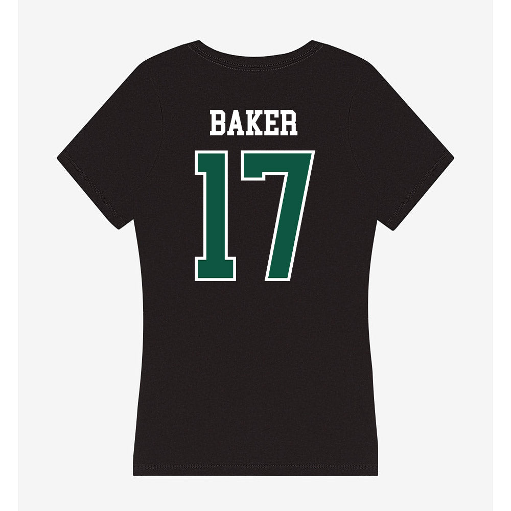 UW Green Bay - NCAA Softball : Madyson Baker - Women's V-Neck T-Shirt-1