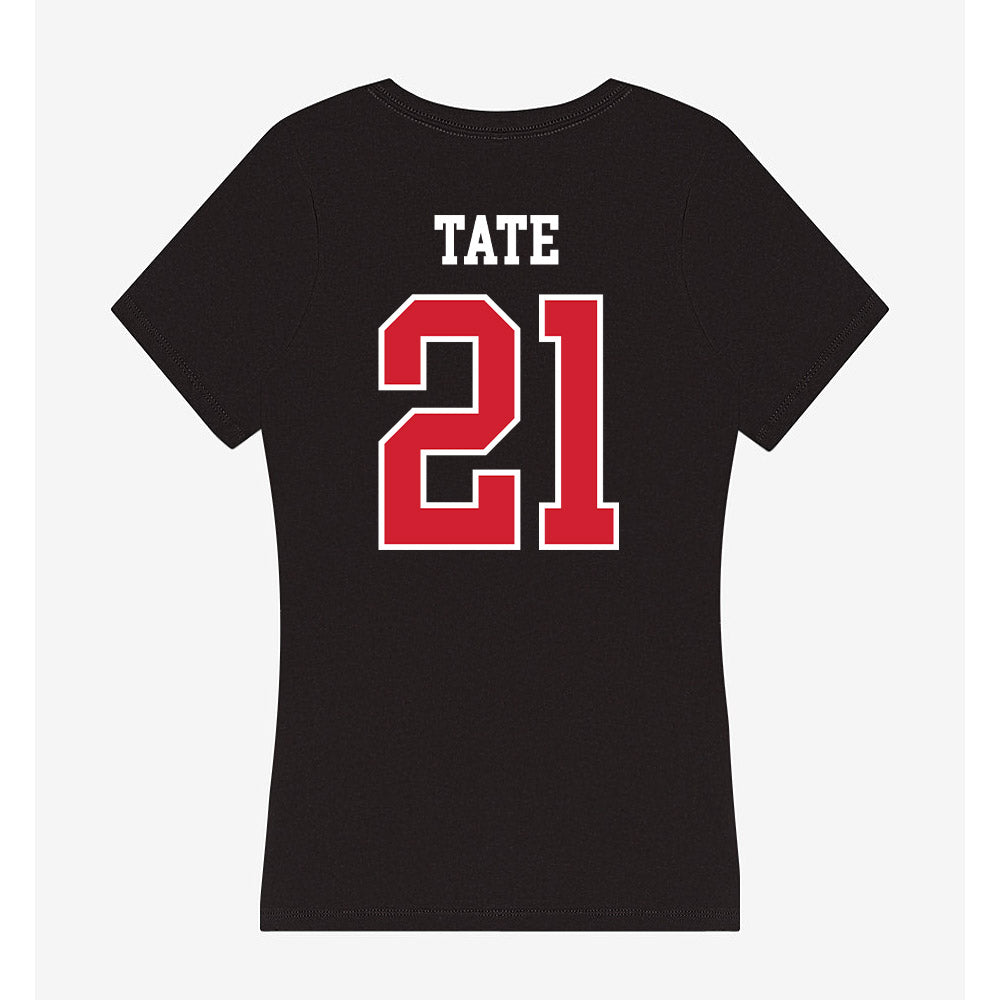 Illinois State - NCAA Football : Jason Tate - Women's V-Neck T-Shirt-1
