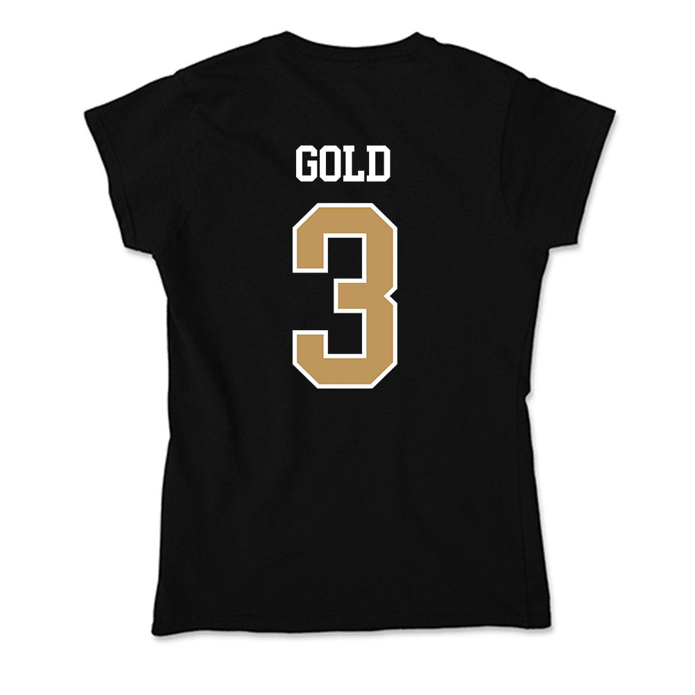 Oakland - NCAA Women's Basketball : Layla Gold - Soft Style Women’s T-Shirt-1