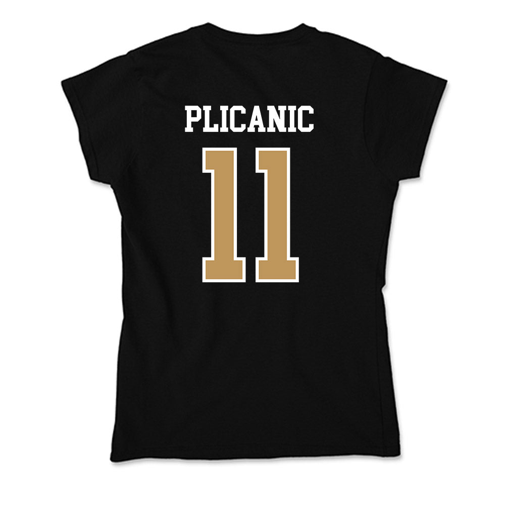 Oakland - NCAA Football : Lejs Plicanic - Soft Style Women’s T-Shirt-1