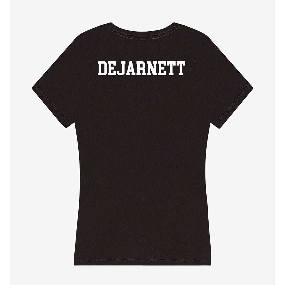 Oakland - NCAA Women's Track & Field : Desteny DeJarnett - Women's V-Neck T-Shirt-1