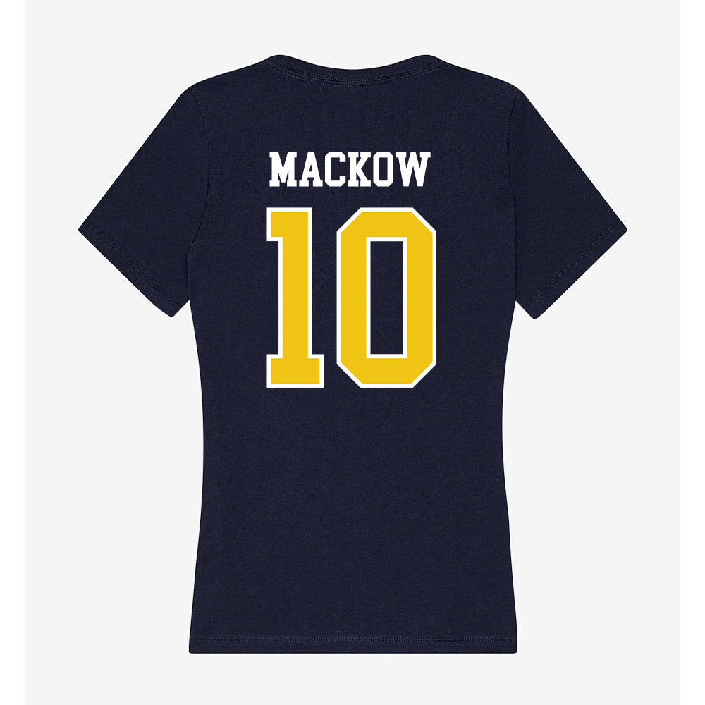 La Salle - NCAA Acrobatics & Tumbling : Sophia Mackow - Women's V-Neck T-Shirt-1