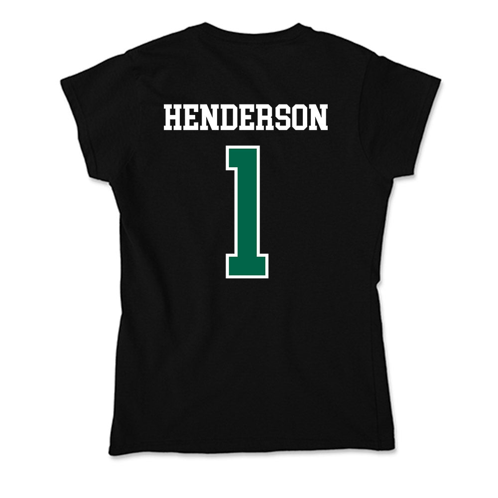 Siena - NCAA Men's Basketball : Isaiah Henderson - Soft Style Women’s T-Shirt-1