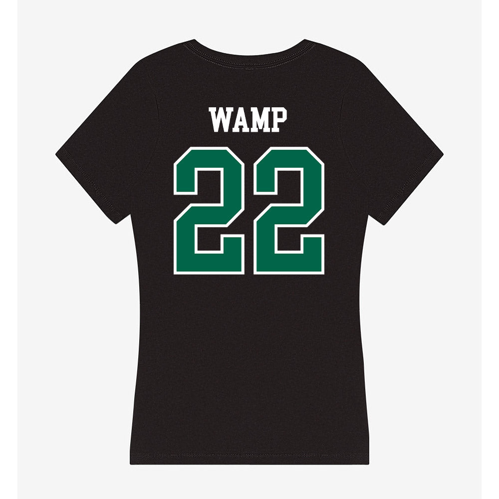 Siena - NCAA Women's Lacrosse : Elizabeth Wamp - Women's V-Neck T-Shirt-1