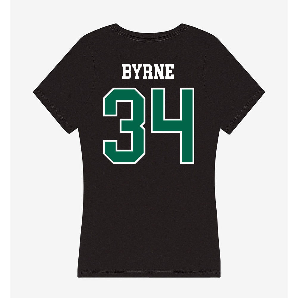 Siena - NCAA Baseball : Connor Byrne - Women's V-Neck T-Shirt-1