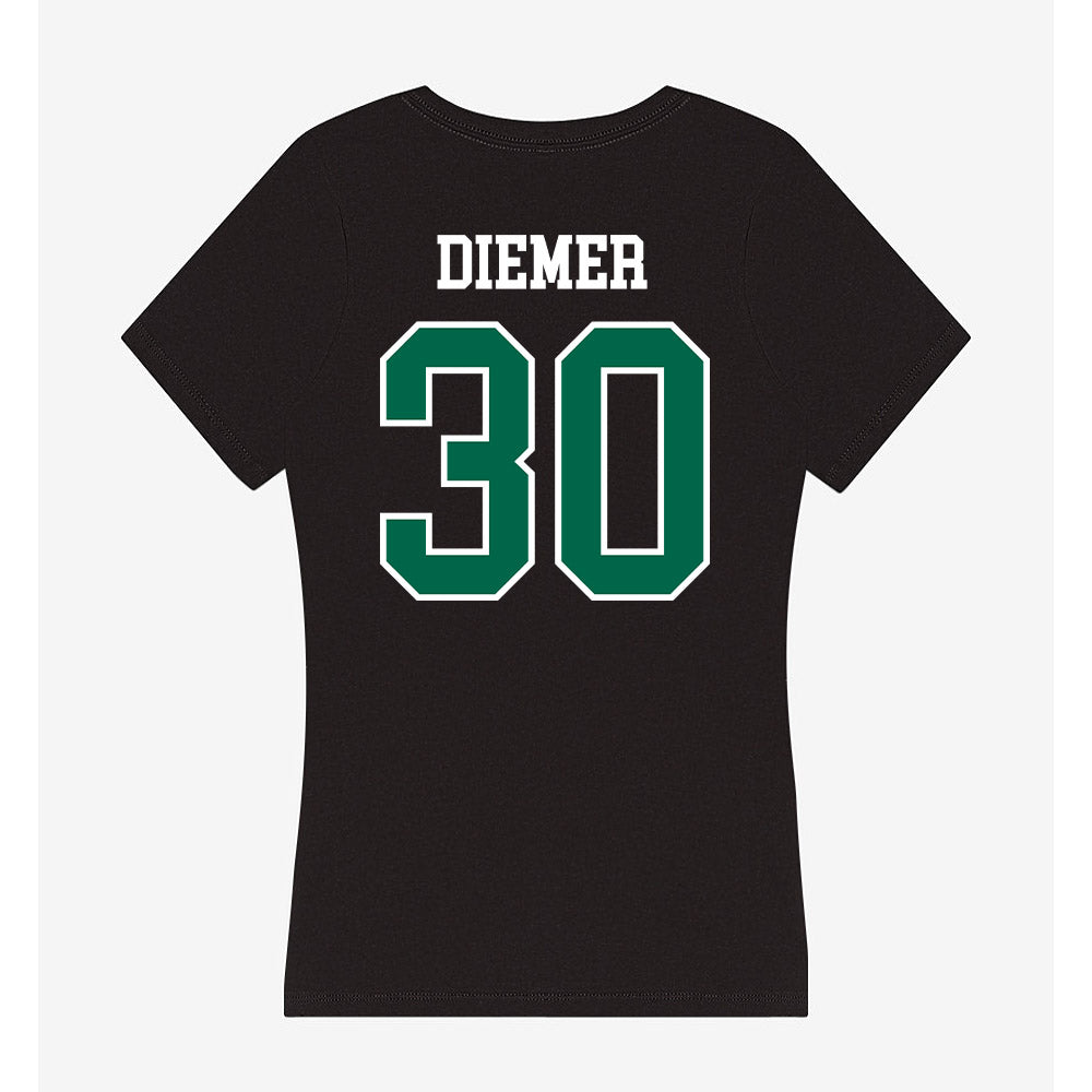 Siena - NCAA Men's Lacrosse : Benjamin Diemer - Women's V-Neck T-Shirt-1