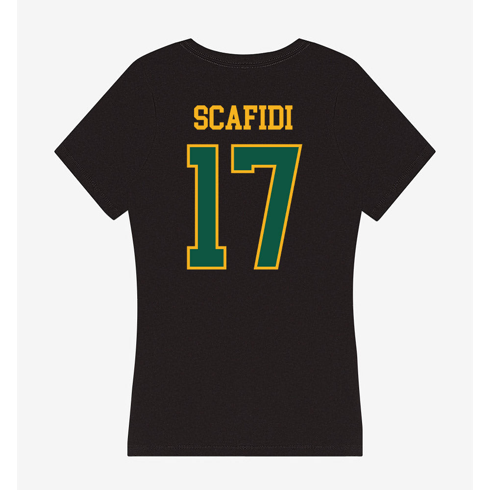 William & Mary - NCAA Baseball : Witt Scafidi - Women's V-Neck T-Shirt-1