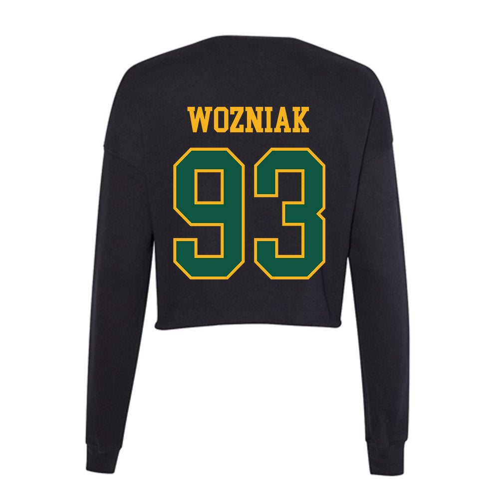 William & Mary - NCAA Football : Ryan Wozniak - Women's Cropped Crew Fleece-1
