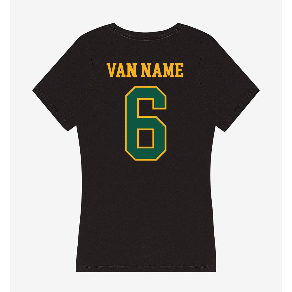 William & Mary - NCAA Women's Volleyball : Sophia Van Name - Women's V-Neck T-Shirt-1