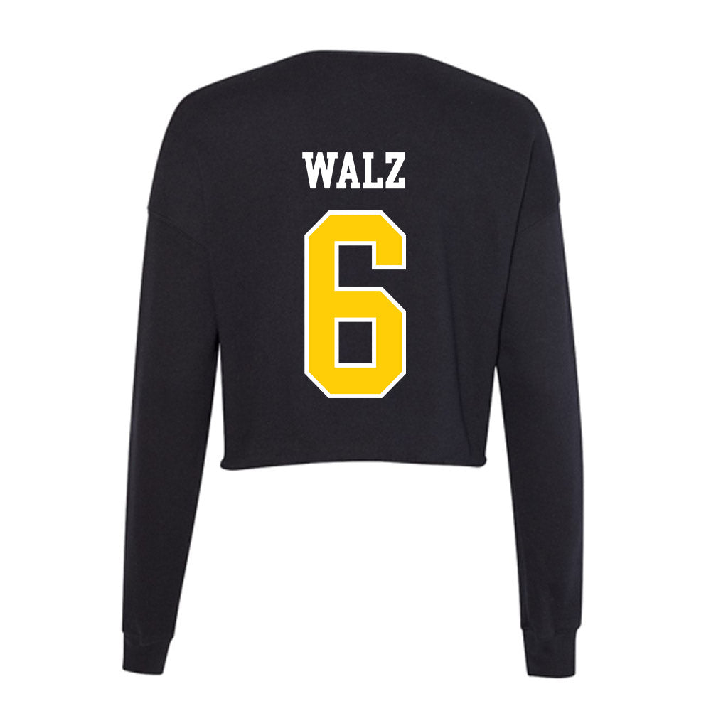 Centre College - NCAA Women's Soccer : Annie Walz - Women's Cropped Crew Fleece-1
