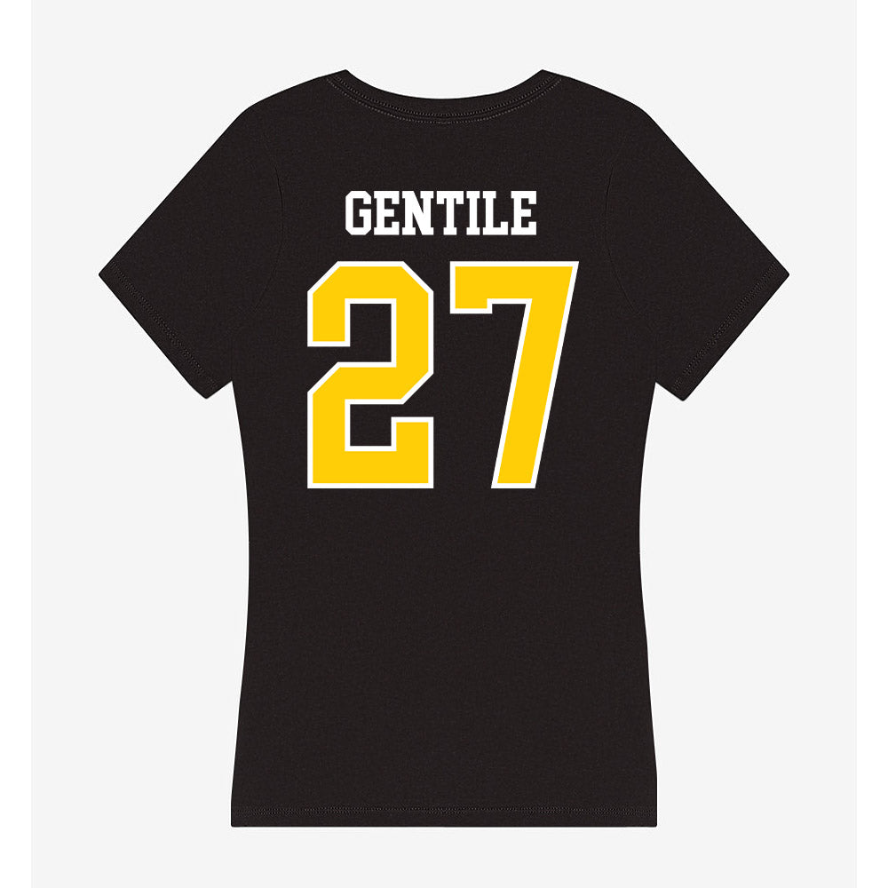 Centre College - NCAA Baseball : Austin Gentile - Women's V-Neck T-Shirt-1