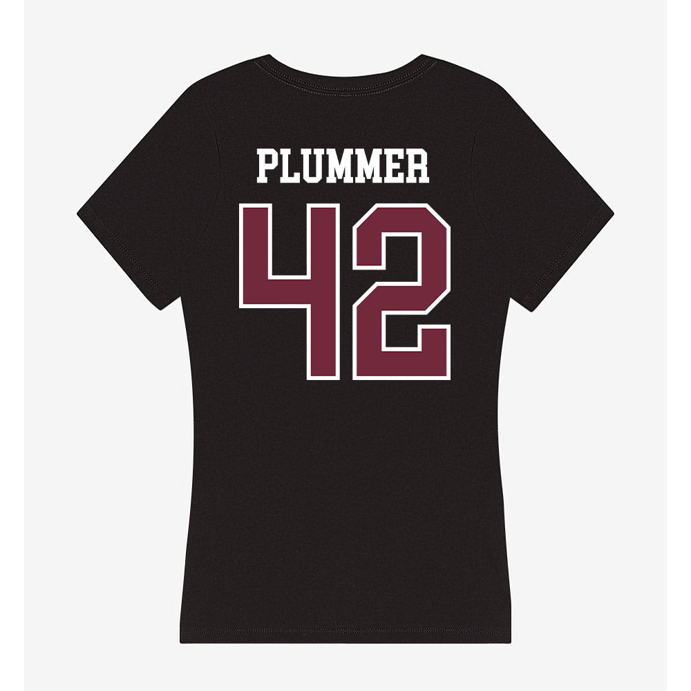 FDU - NCAA Baseball : Garryn Plummer - Women's V-Neck T-Shirt-1