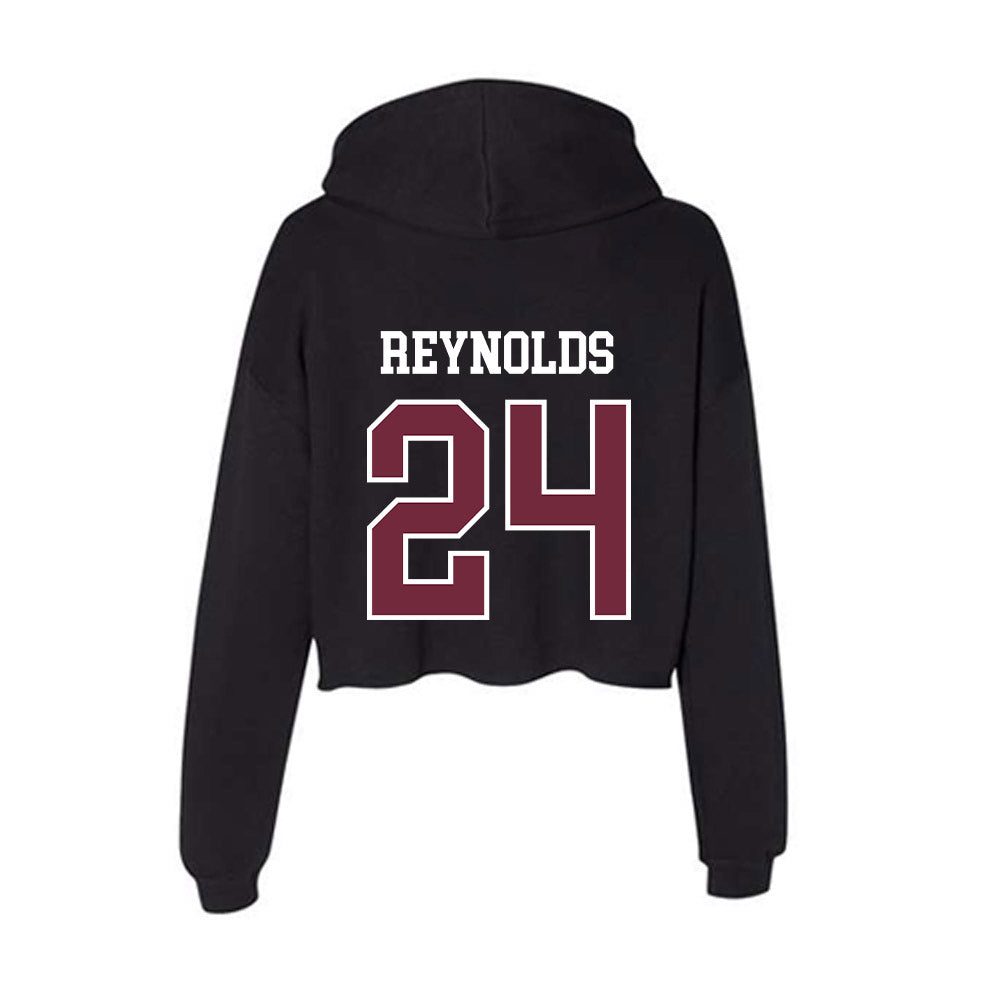 FDU - NCAA Men's Basketball : Brayden Reynolds - Women's Crop Fleece Hoodie-1