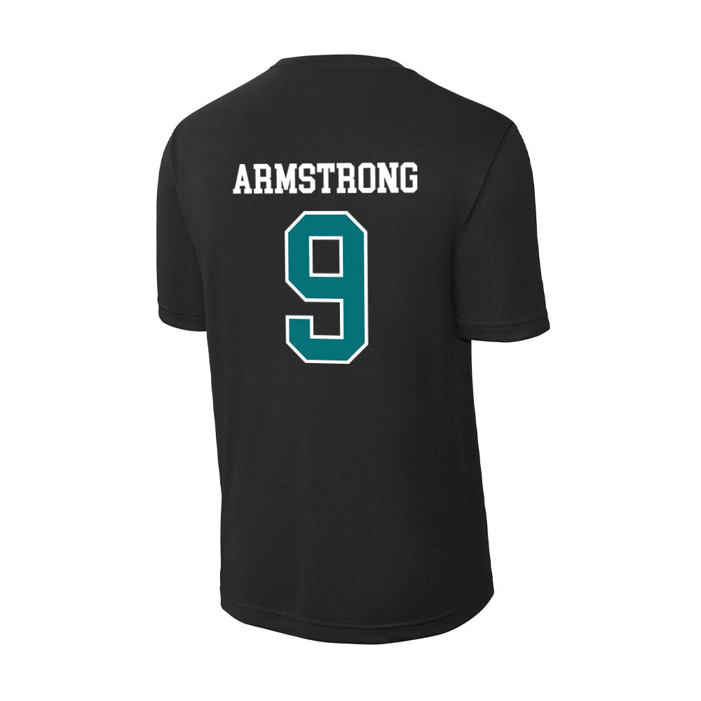 Coastal Carolina - NCAA Men's Soccer : Deryn Armstrong - Activewear T-Shirt-1