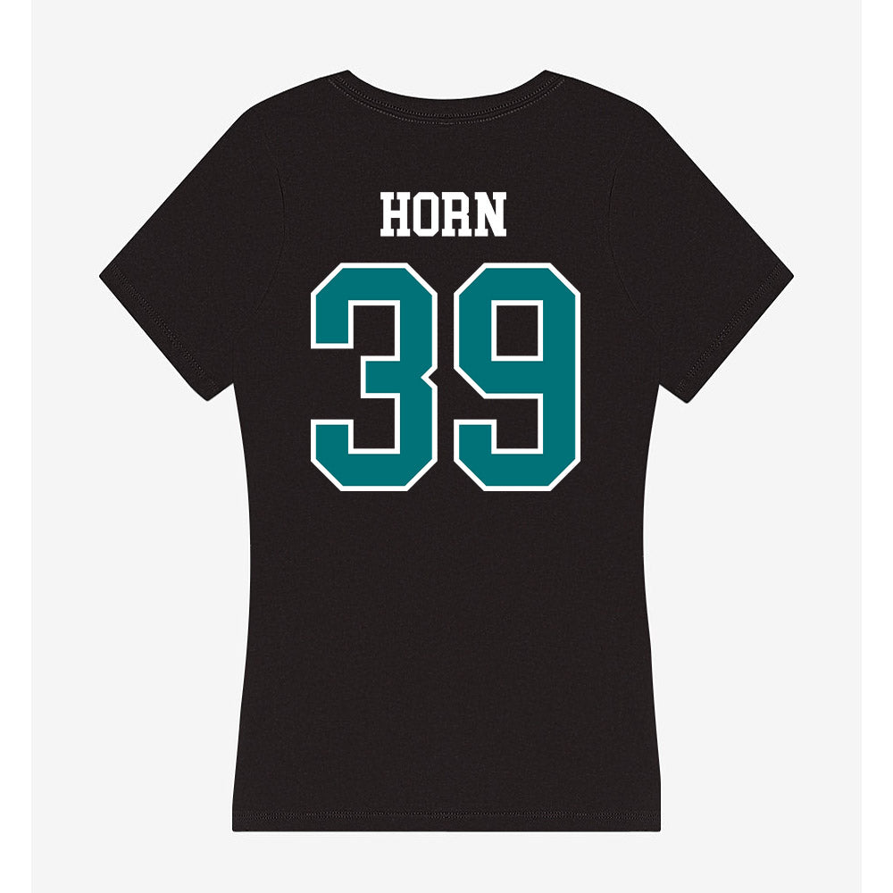 Coastal Carolina - NCAA Baseball : Darin Horn - Women's V-Neck T-Shirt-1