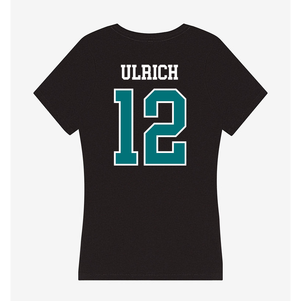 Coastal Carolina - NCAA Men's Soccer : Lincoln Ulrich - Women's V-Neck T-Shirt-1