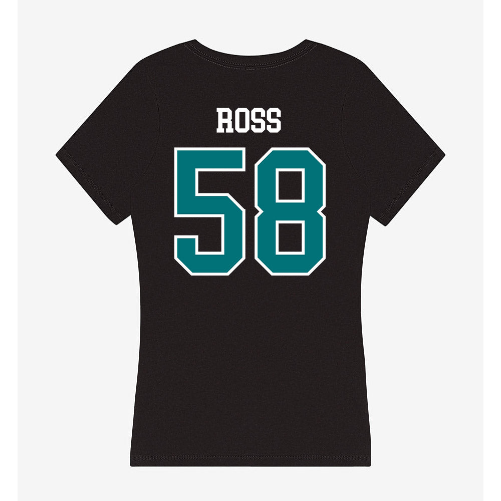 Coastal Carolina - NCAA Football : Sam Ross - Women's V-Neck T-Shirt-1