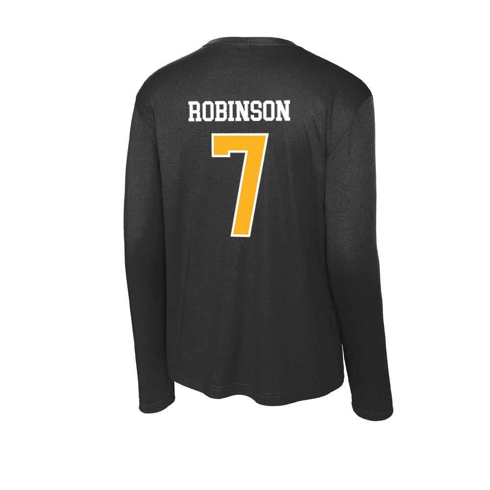 Towson - NCAA Baseball : Taye Robinson - Activewear Long Sleeve T-Shirt-1