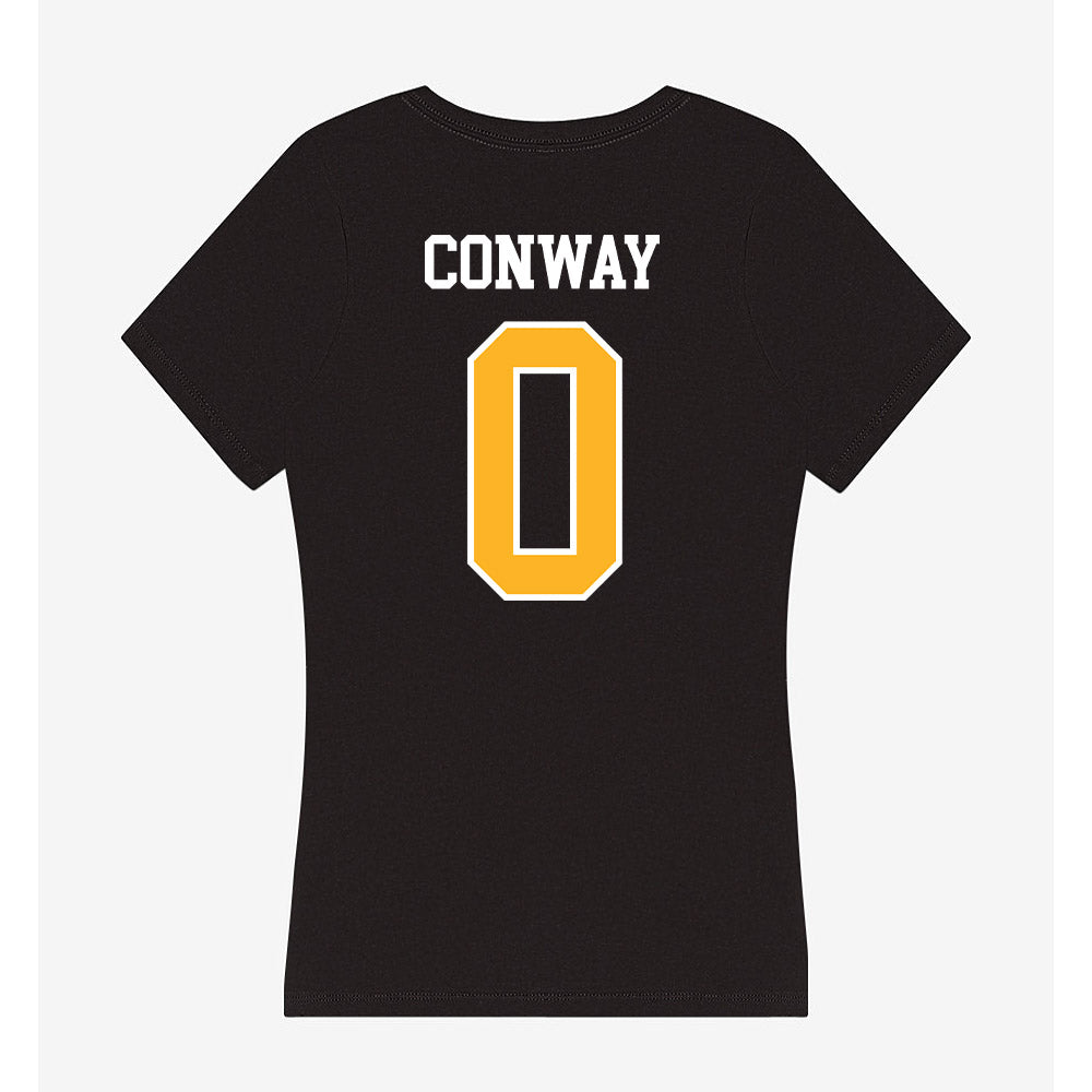 Towson - NCAA Men's Basketball : Ryan Conway - Women's V-Neck T-Shirt-1