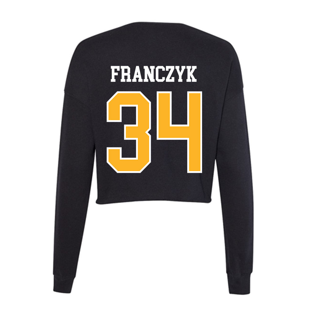 Towson - NCAA Softball : Grace Franczyk - Women's Cropped Crew Fleece-1