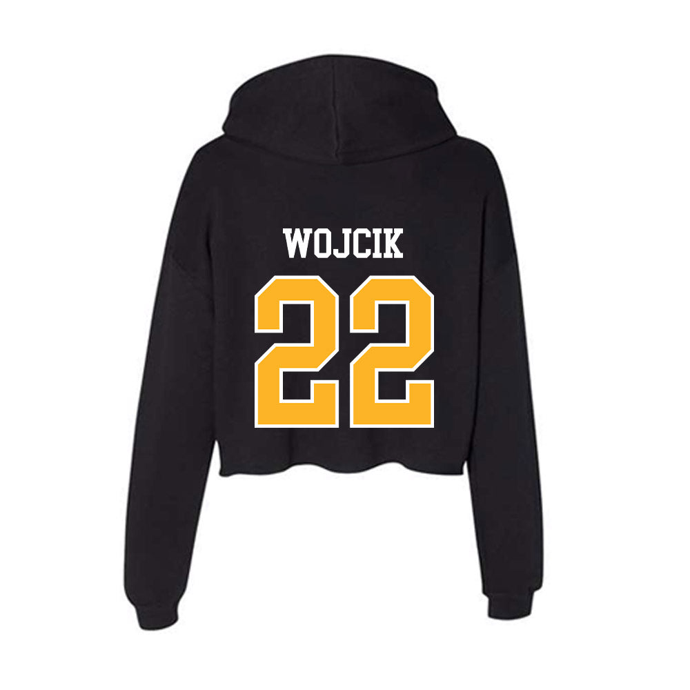 Towson - NCAA Women's Lacrosse : Bella Wojcik - Women's Crop Fleece Hoodie-1