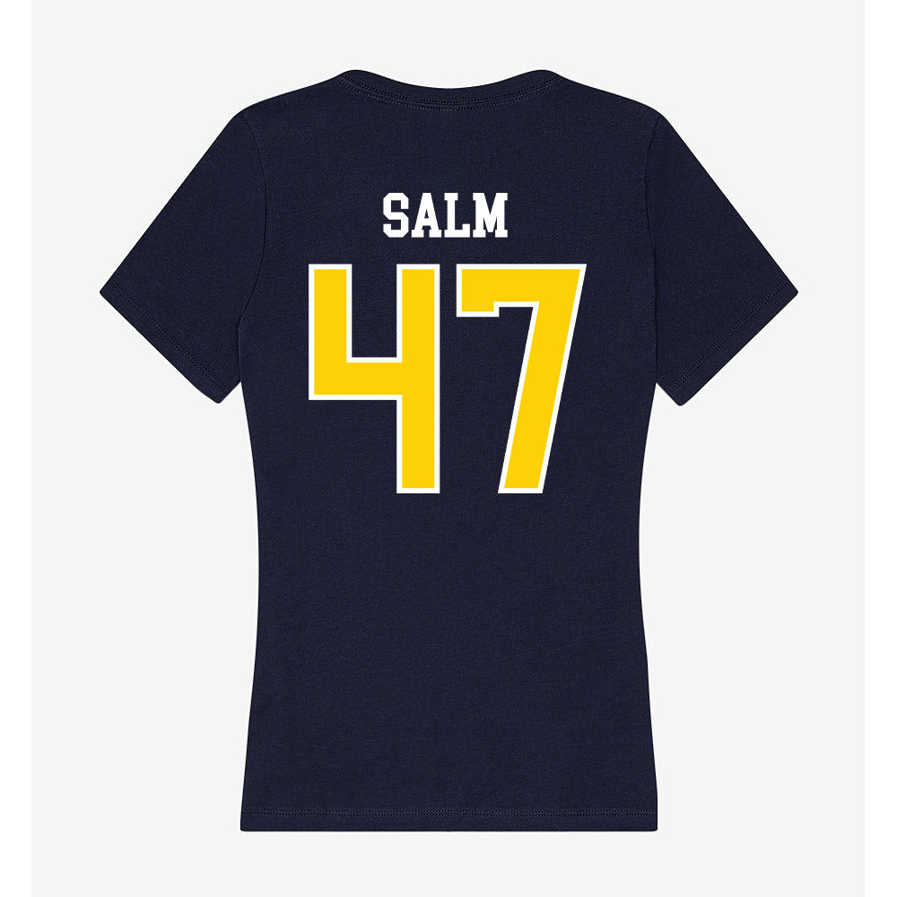 AU - NCAA Football : Brock Salm - Women's V-Neck T-Shirt-1