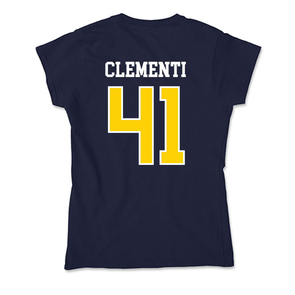 AU - NCAA Baseball : Ryan Clementi - Soft Style Women’s T-Shirt-1