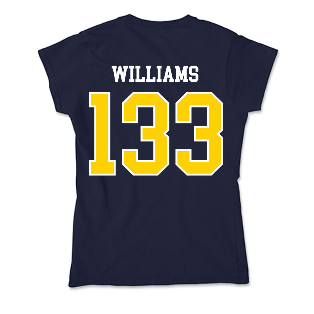 AU - NCAA Wrestling : Bentley Williams - Soft Style Women’s T-Shirt-1