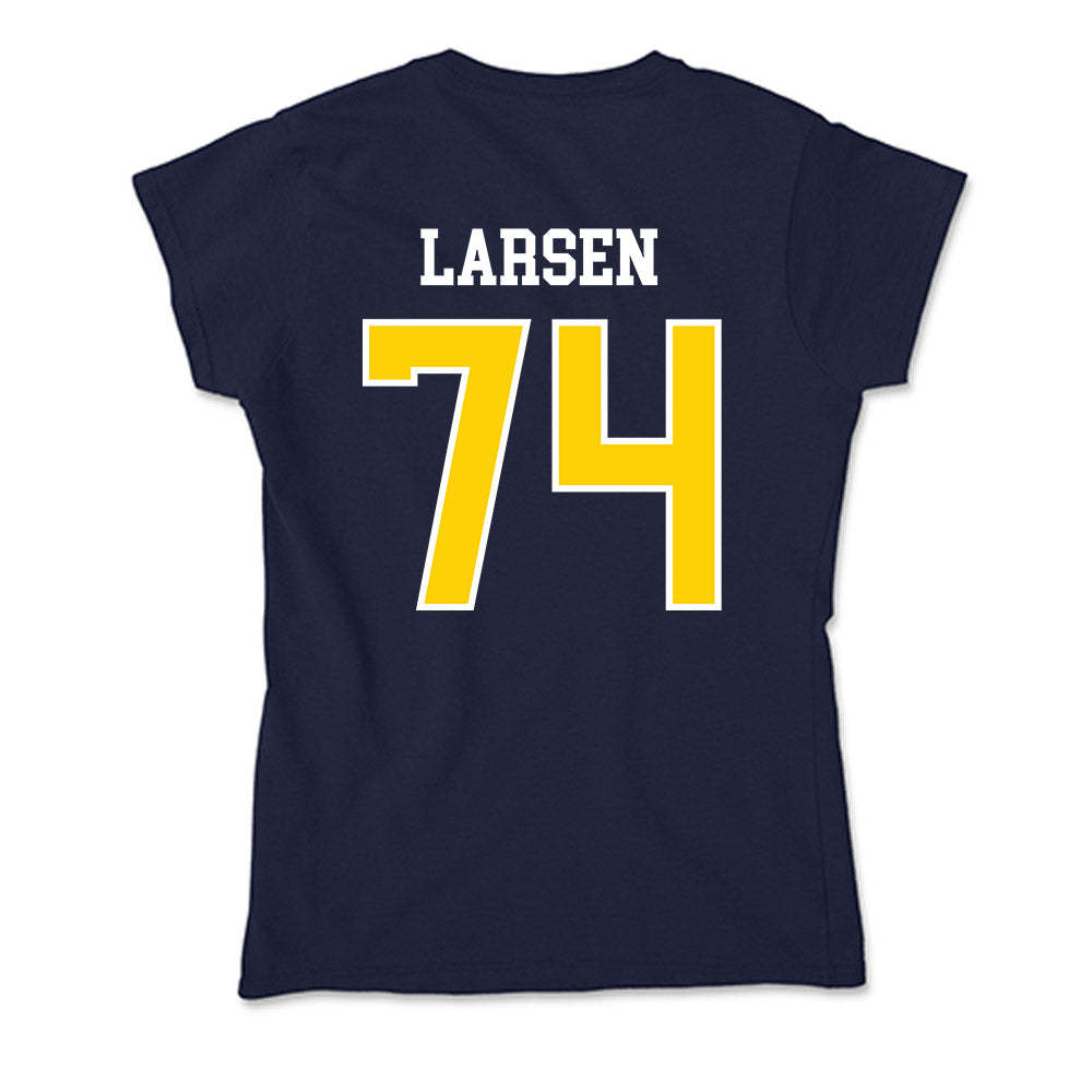 AU - NCAA Football : Josh Larsen - Soft Style Women’s T-Shirt-1