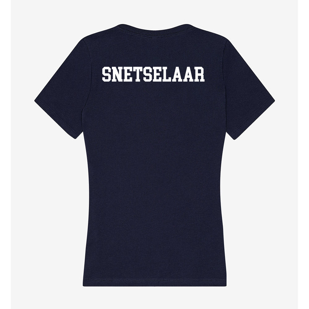 AU - NCAA Men's Swimming & Diving : Brady Snetselaar - Women's V-Neck T-Shirt-1