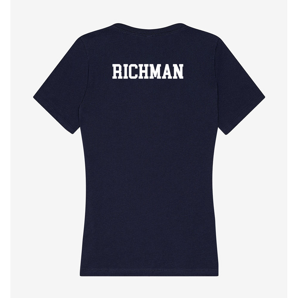 AU - NCAA Women's Track & Field : Alyssa Richman - Women's V-Neck T-Shirt-1