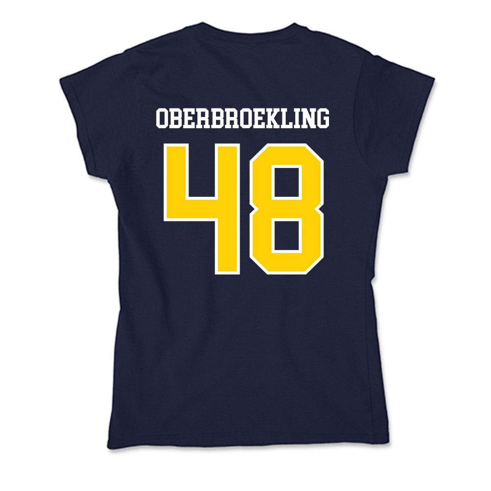 AU - NCAA Baseball : Caden Oberbroekling - Soft Style Women’s T-Shirt-1