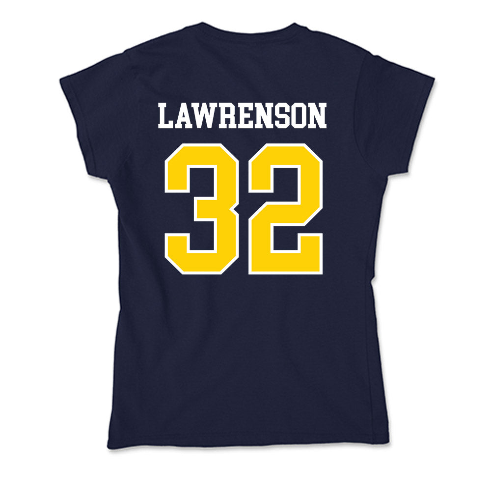 AU - NCAA Women's Basketball : Makinley Lawrenson - Soft Style Women’s T-Shirt-1