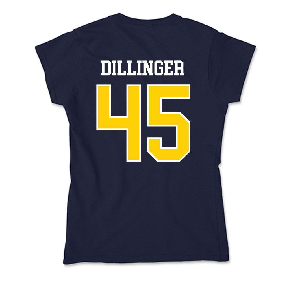 AU - NCAA Women's Basketball : Greta Dillinger - Soft Style Women’s T-Shirt-1