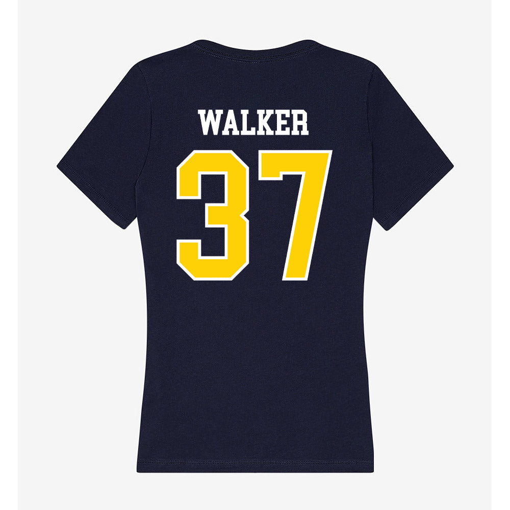 AU - NCAA Baseball : Caleb Walker - Women's V-Neck T-Shirt-1