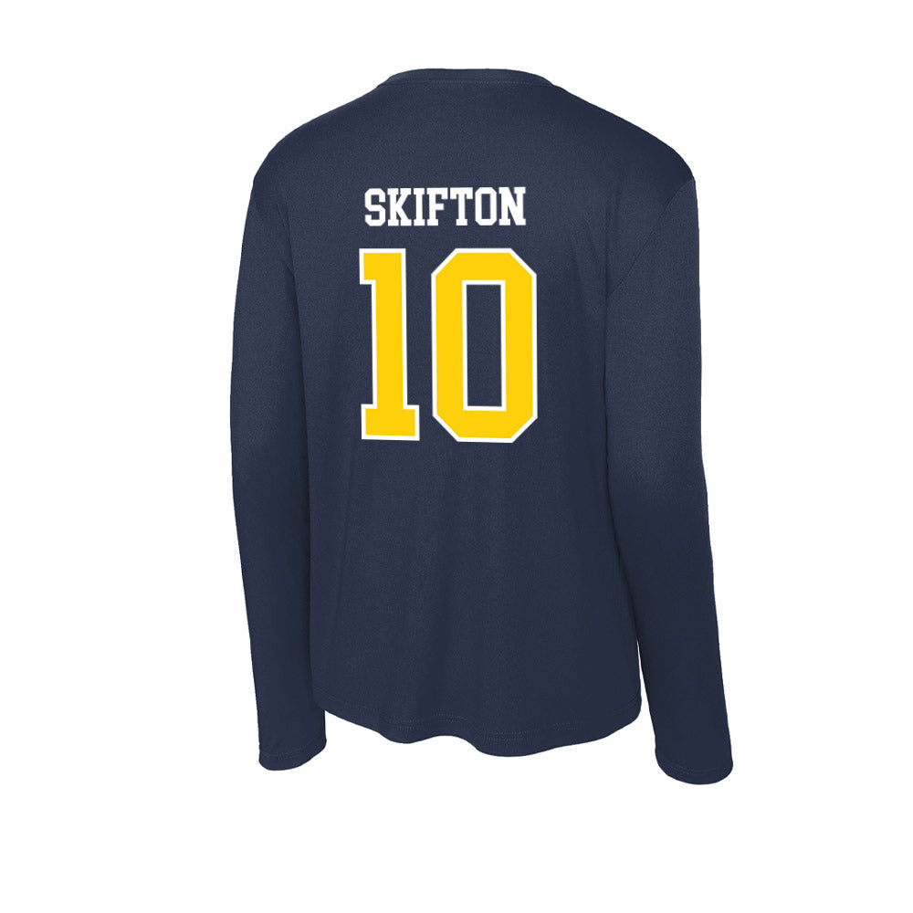 AU - NCAA Football : Adam Skifton - Activewear Long Sleeve T-Shirt-1