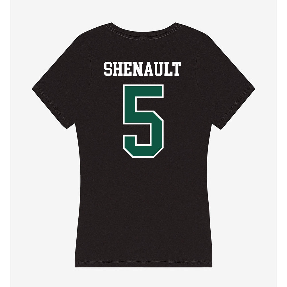 Northeastern State - NCAA Football : La'Vontae Shenault - Women's V-Neck T-Shirt-1