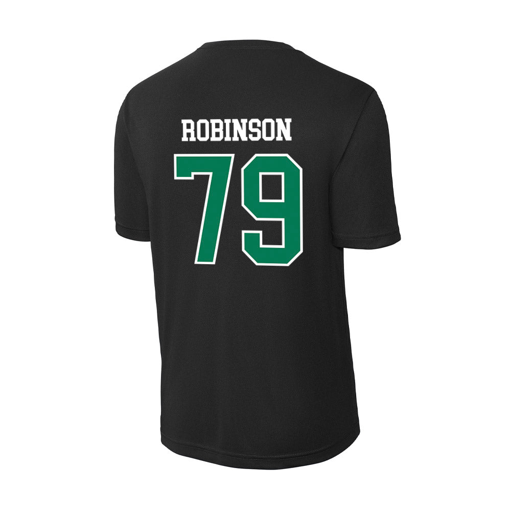 Northeastern State - NCAA Football : Wyatt Robinson - Activewear T-Shirt-1