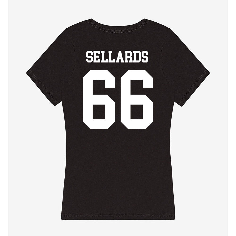 Nevada - NCAA Football : Henry Sellards - Women's V-Neck T-Shirt-1