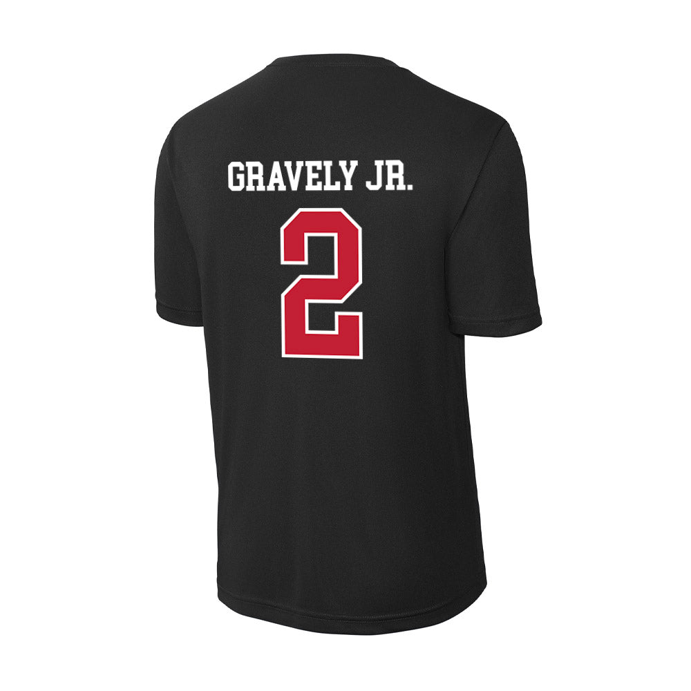 Ball State - NCAA Football : Michael Gravely Jr. - Activewear T-Shirt-1