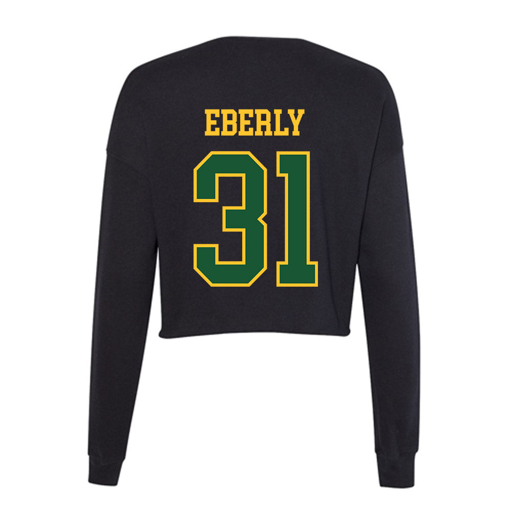 GMU - NCAA Women's Soccer : Rachel Eberly - Women's Cropped Crew Fleece-1