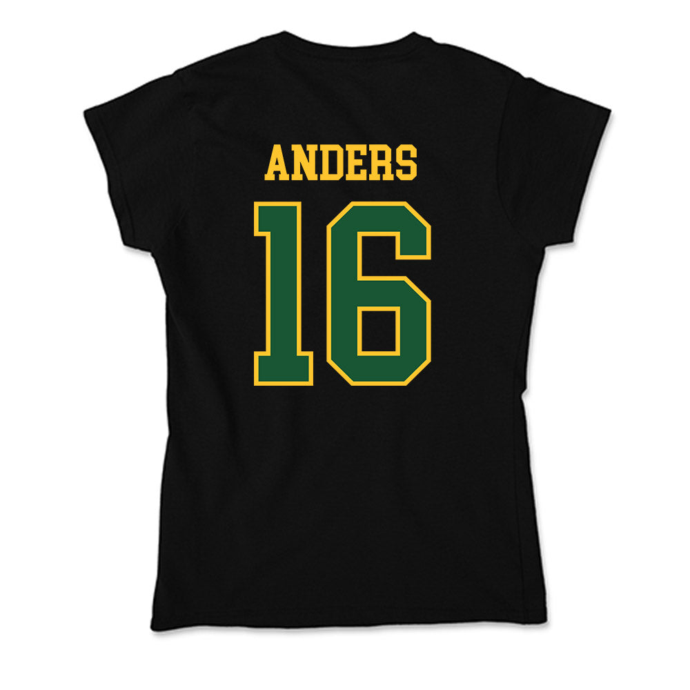 GMU - NCAA Women's Lacrosse : Kate Anders - Soft Style Women’s T-Shirt-1