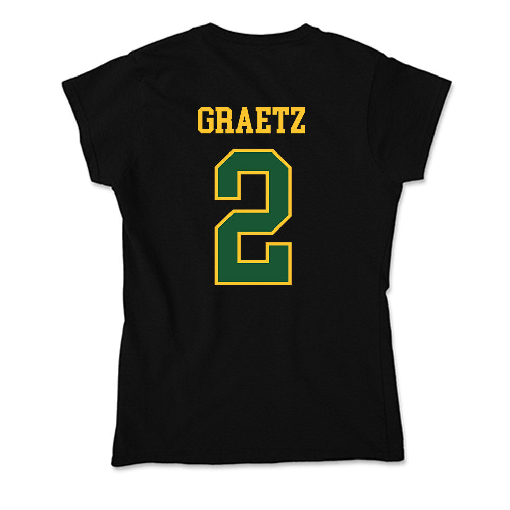 GMU - NCAA Women's Volleyball : Haley Graetz - Soft Style Women’s T-Shirt-1