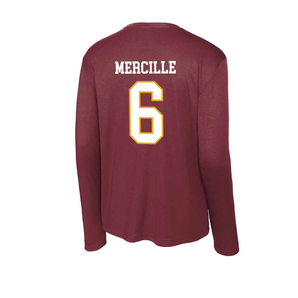 Loyola - NCAA Women's Basketball : Rosalie Mercille - Activewear Long Sleeve T-Shirt-1